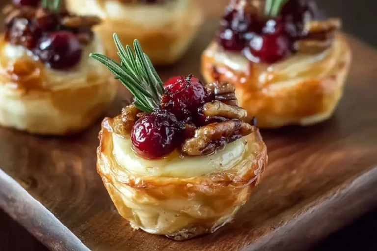 Cranberry Brie Bites