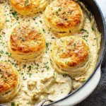 Creamy Chicken and Biscuits 1