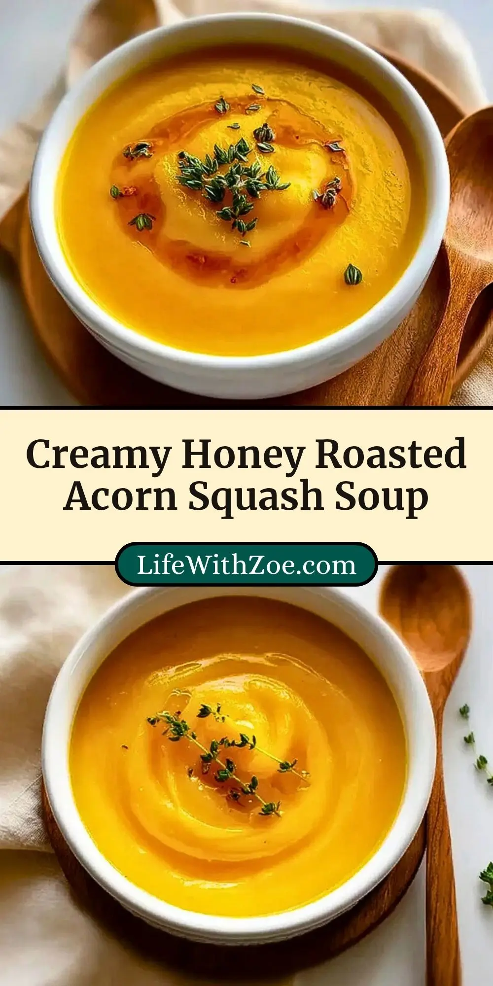 Creamy Honey Roasted Acorn Squash Soup (3)