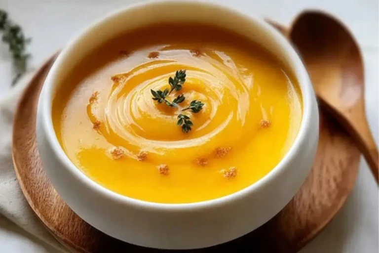 Creamy Honey Roasted Acorn Squash Soup