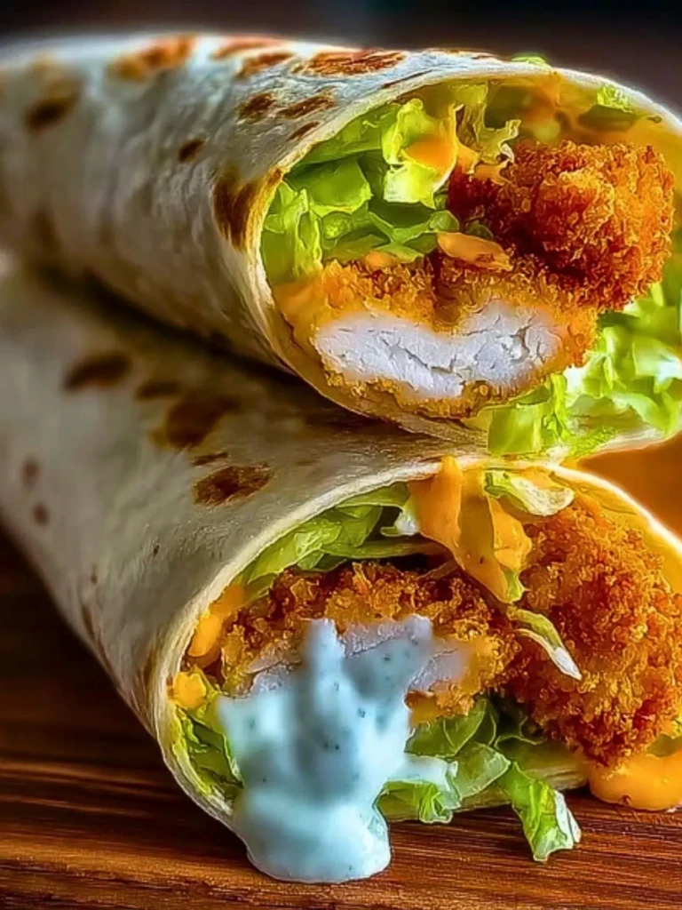 Crispy Chicken Ranch Snack Wrap (1)