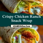Crispy Chicken Ranch Snack Wrap (2)