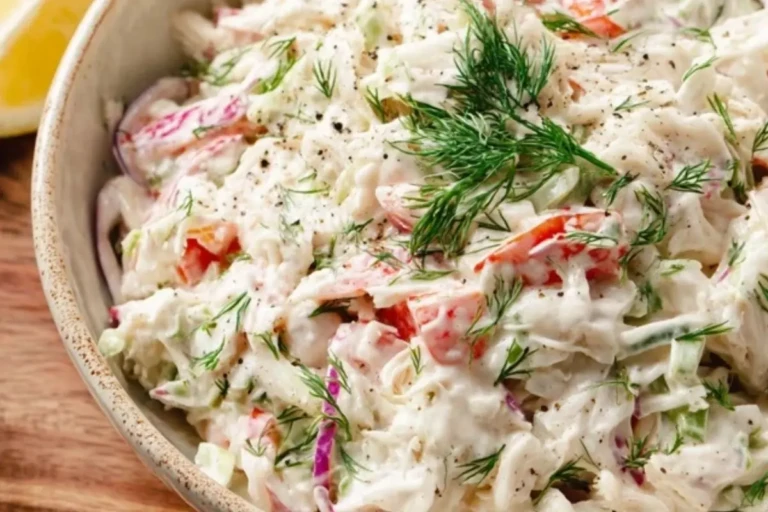 Easy Crab Salad