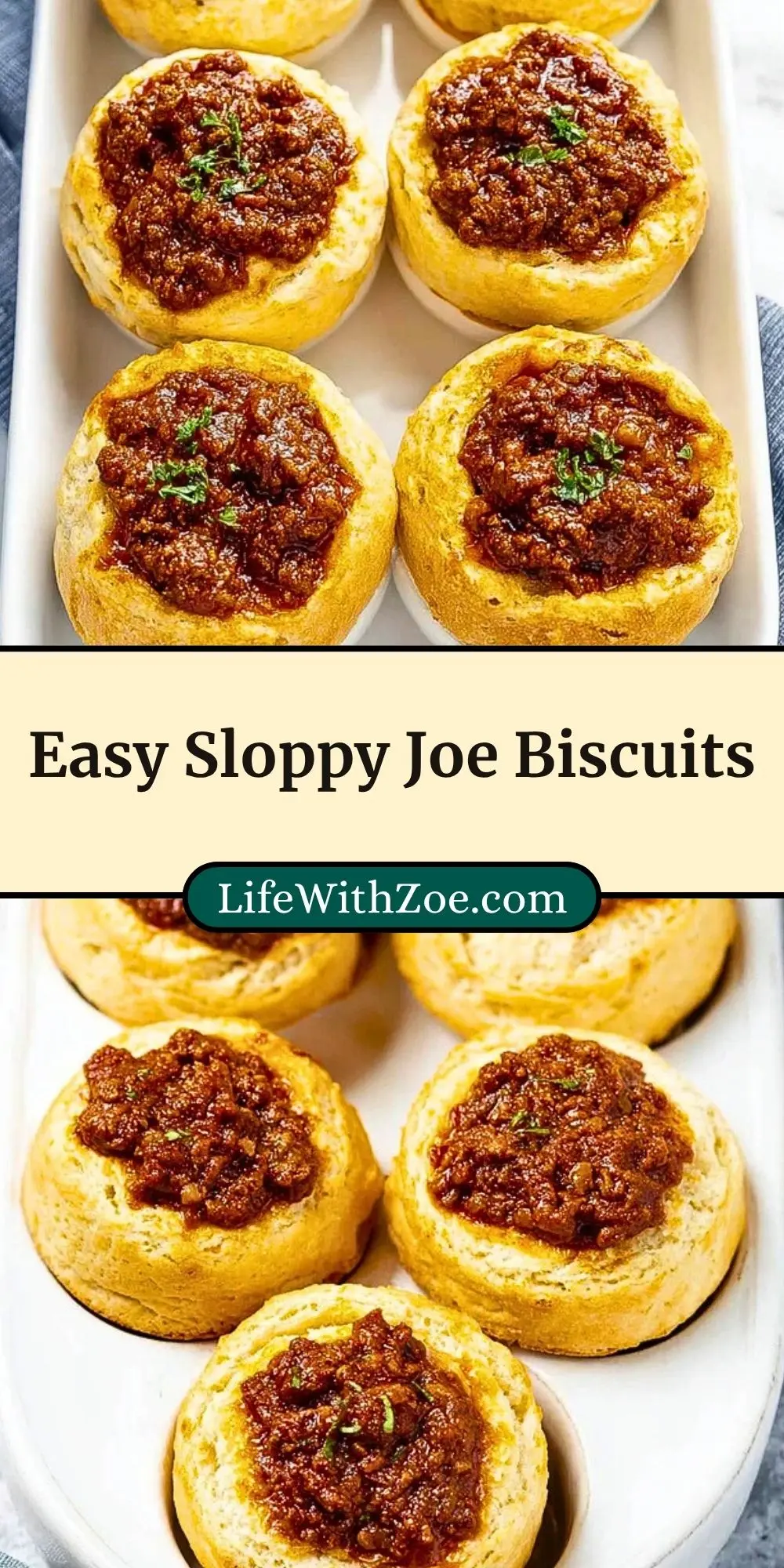 Easy Sloppy Joe Biscuits Pin 2