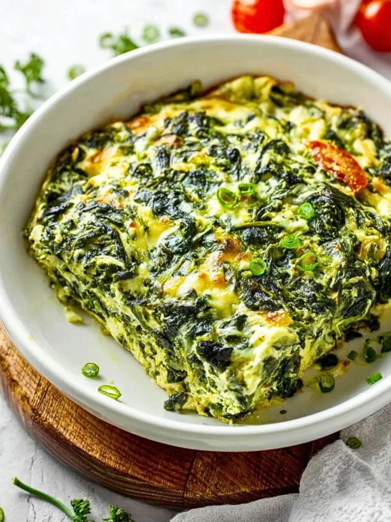 Easy Spinach Casserole 2