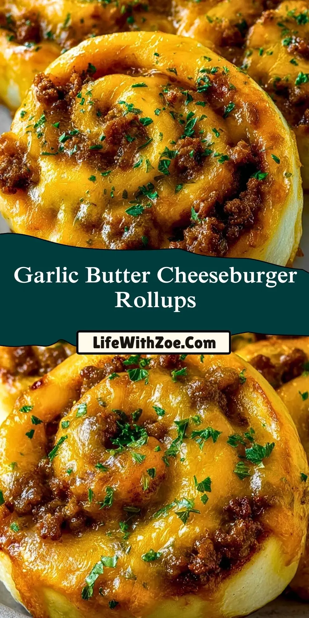 Garlic Butter Cheeseburger Rollups (2)