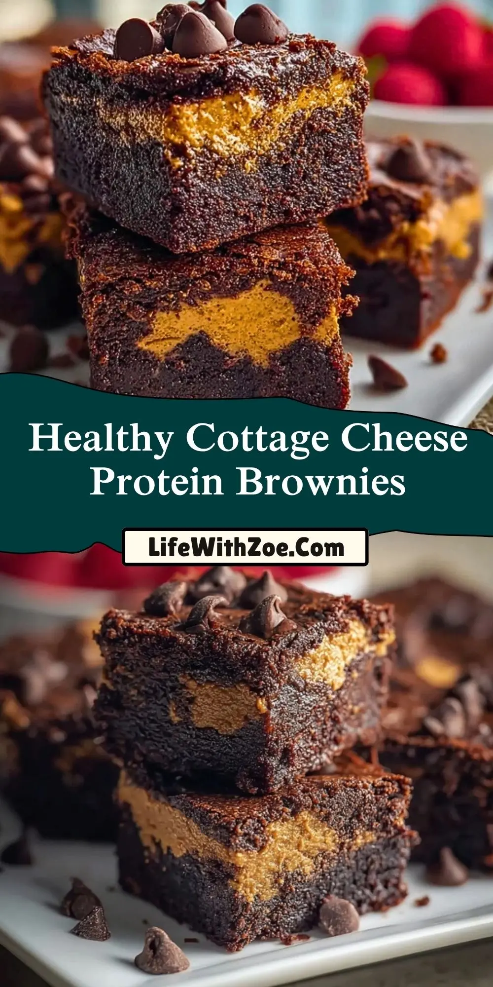 Healthy Cottage Cheese Protein Brownies (2)