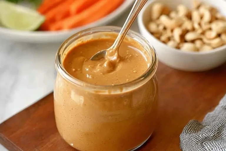Homemade Peanut Sauce