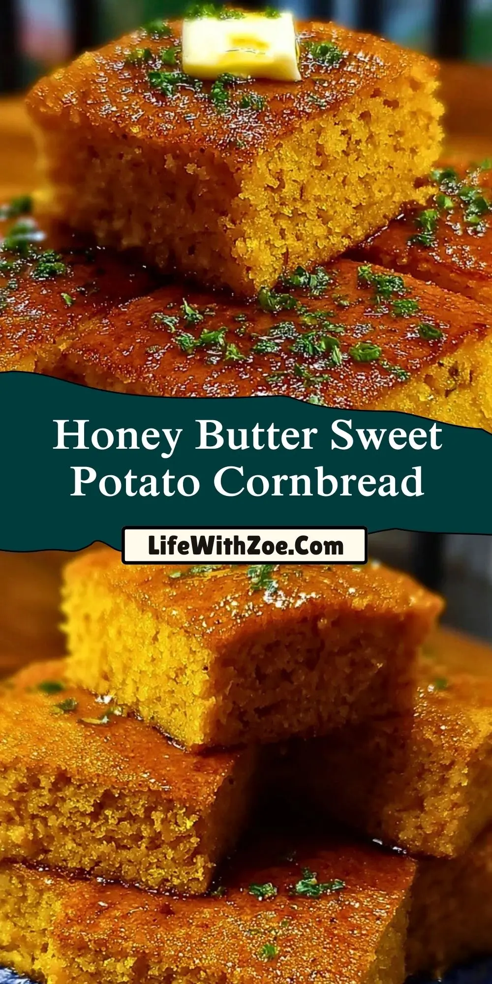 Honey Butter Sweet Potato Cornbread (2)