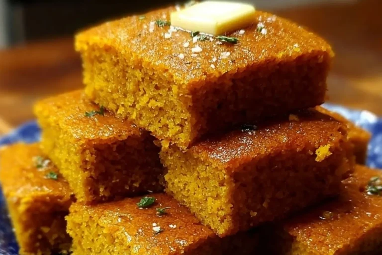 Honey Butter Sweet Potato Cornbread