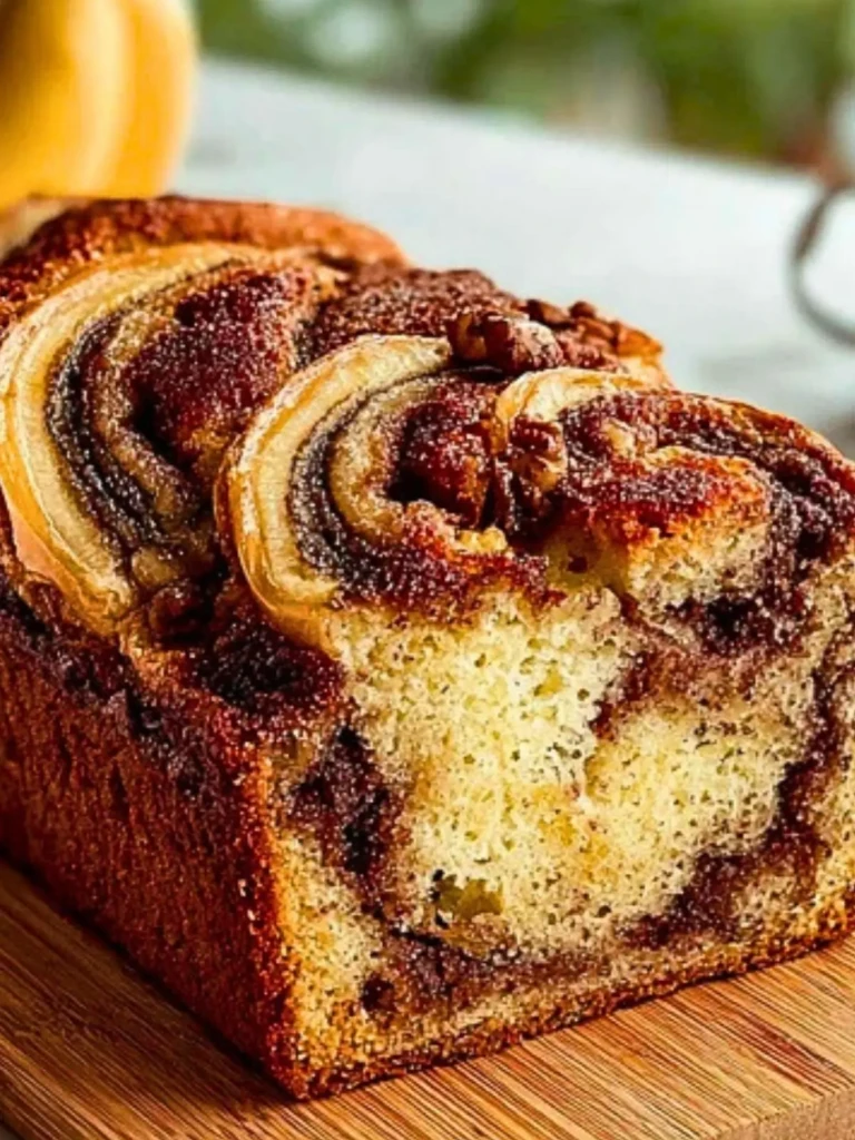 Irresistible Southern Banana Nut Bread with a Cinnamon Twist (1)