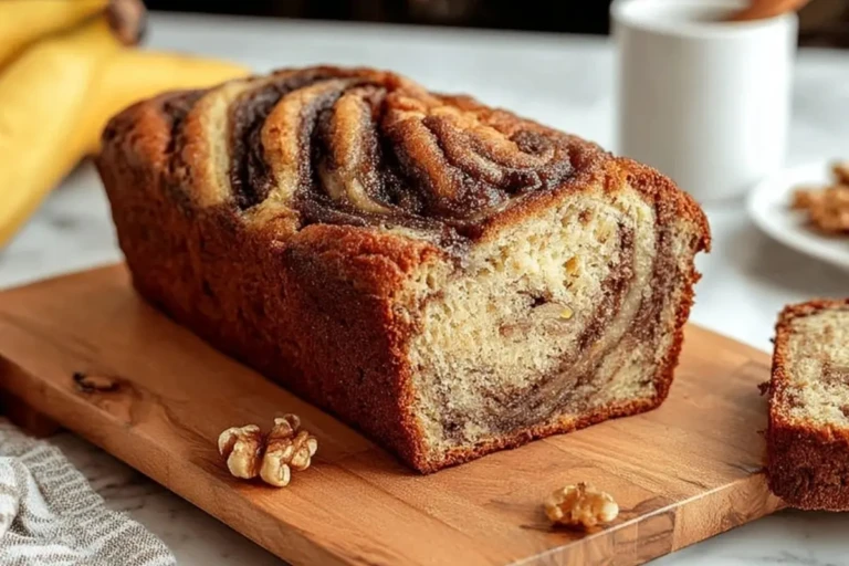 Irresistible Southern Banana Nut Bread with a Cinnamon Twist