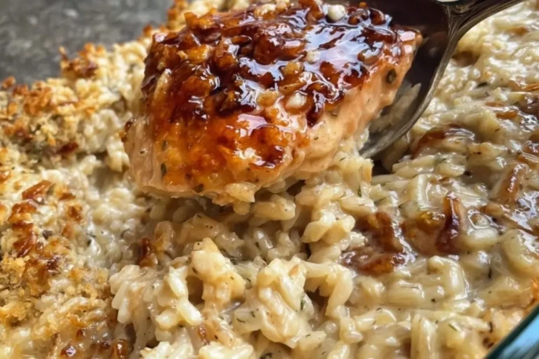 Lazy Day Creamy Chicken & Rice Dinner Casserole 1