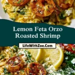 Lemon Feta Orzo Roasted Shrimp (2)