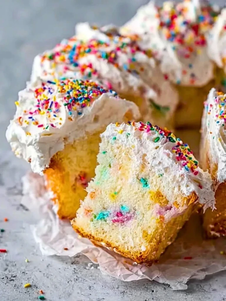Light Funfetti Angel Food Cake (1)