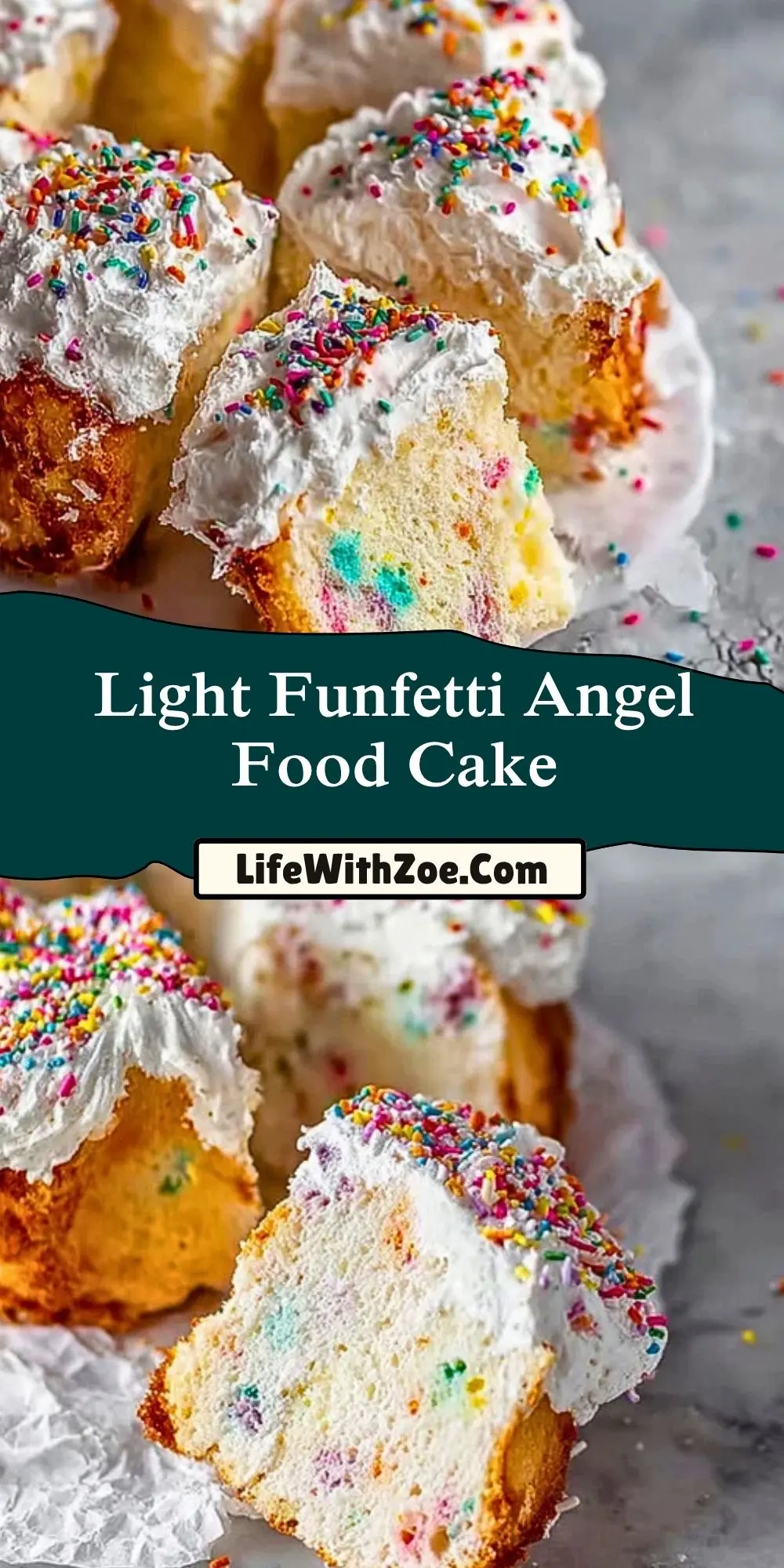 Light Funfetti Angel Food Cake (2)