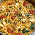 Marry Me Chicken Orzo