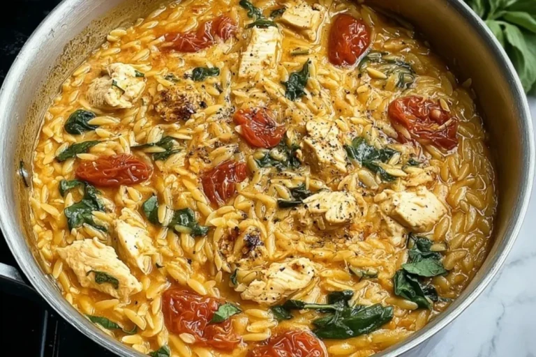 Marry Me Chicken Orzo