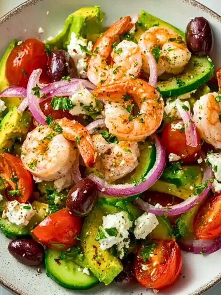 Mediterranean Shrimp and Avocado Salad (1)