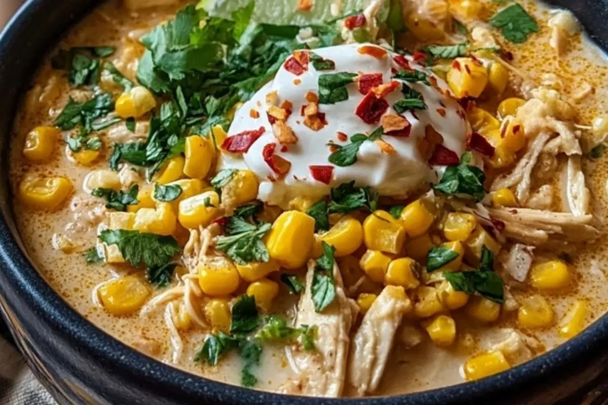 Corn Chilly Mexican Street Corn White Chicken Chili