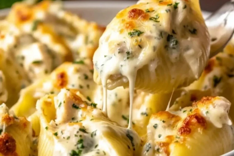 Million Dollar Chicken Alfredo Stuffed Shells 1