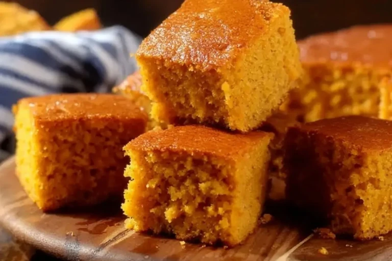 Moist & Fluffy Sweet Potato Cornbread