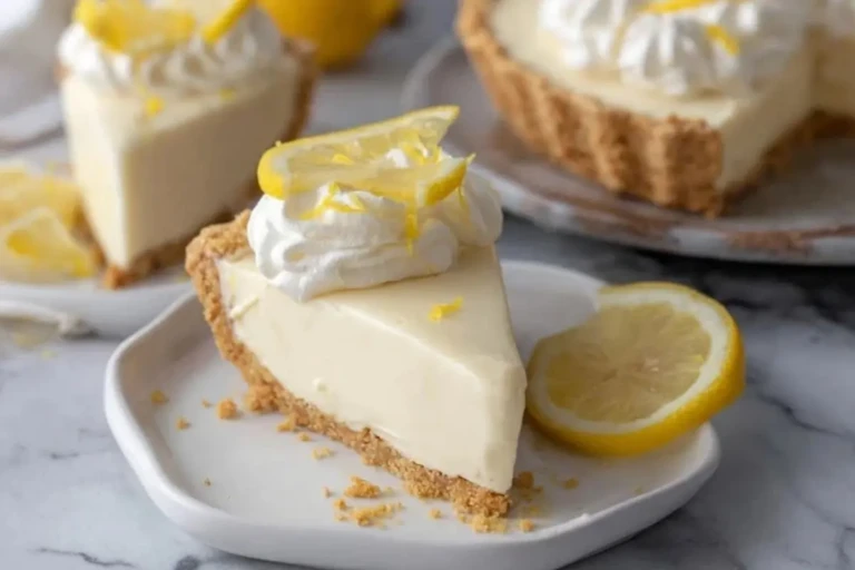 No Bake Lemon Pie