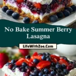 No Bake Summer Berry Lasagna (2)