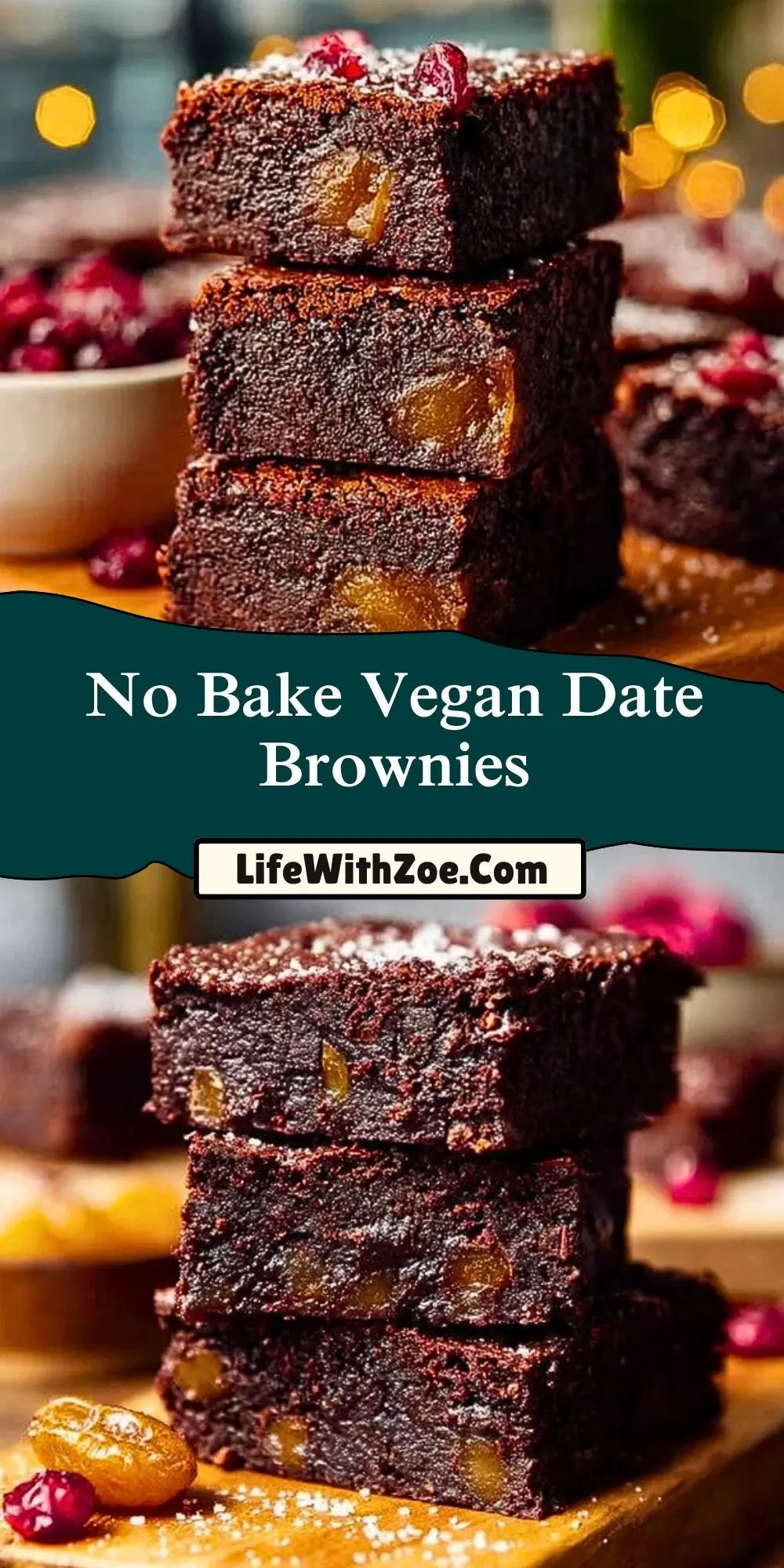 No Bake Vegan Date Brownies (2)