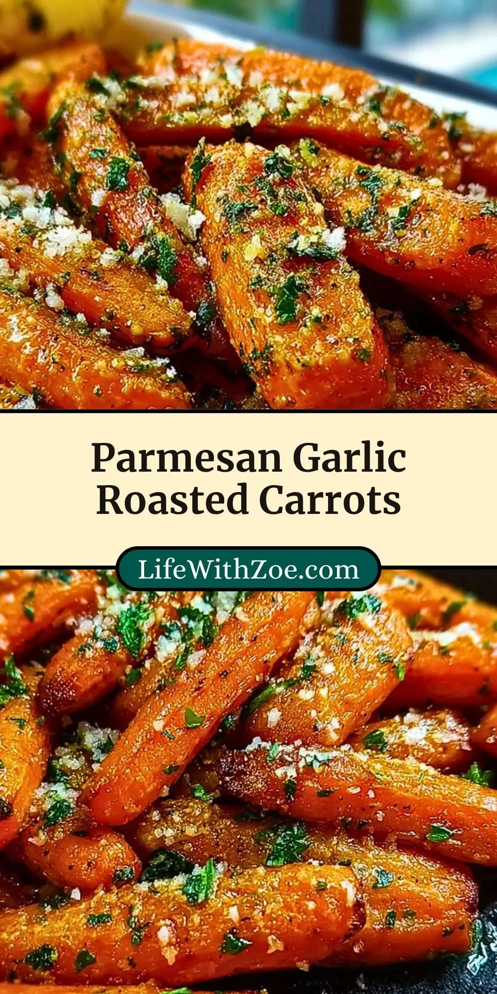 Parmesan Garlic Roasted Carrots (3)