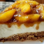 Peach Cobbler Cheesecake Fusion