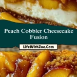 Peach Cobbler Cheesecake Fusion (2)