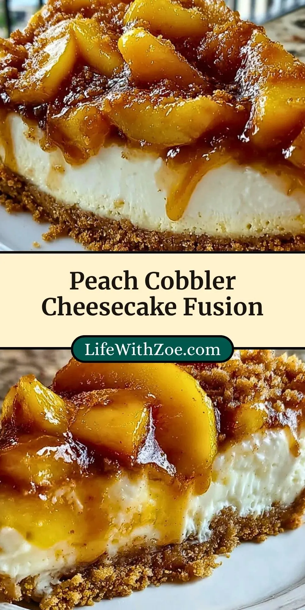 Peach Cobbler Cheesecake Fusion (3)