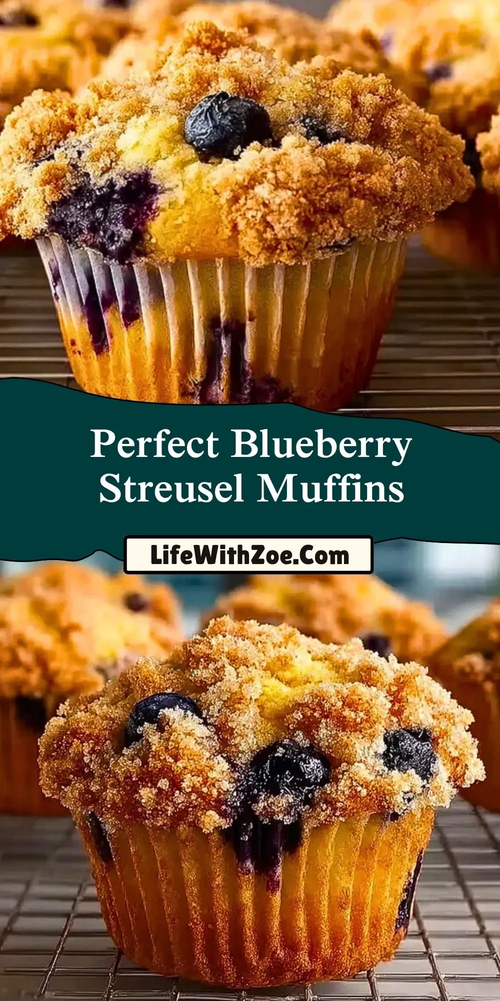 Perfect Blueberry Streusel Muffins (2)