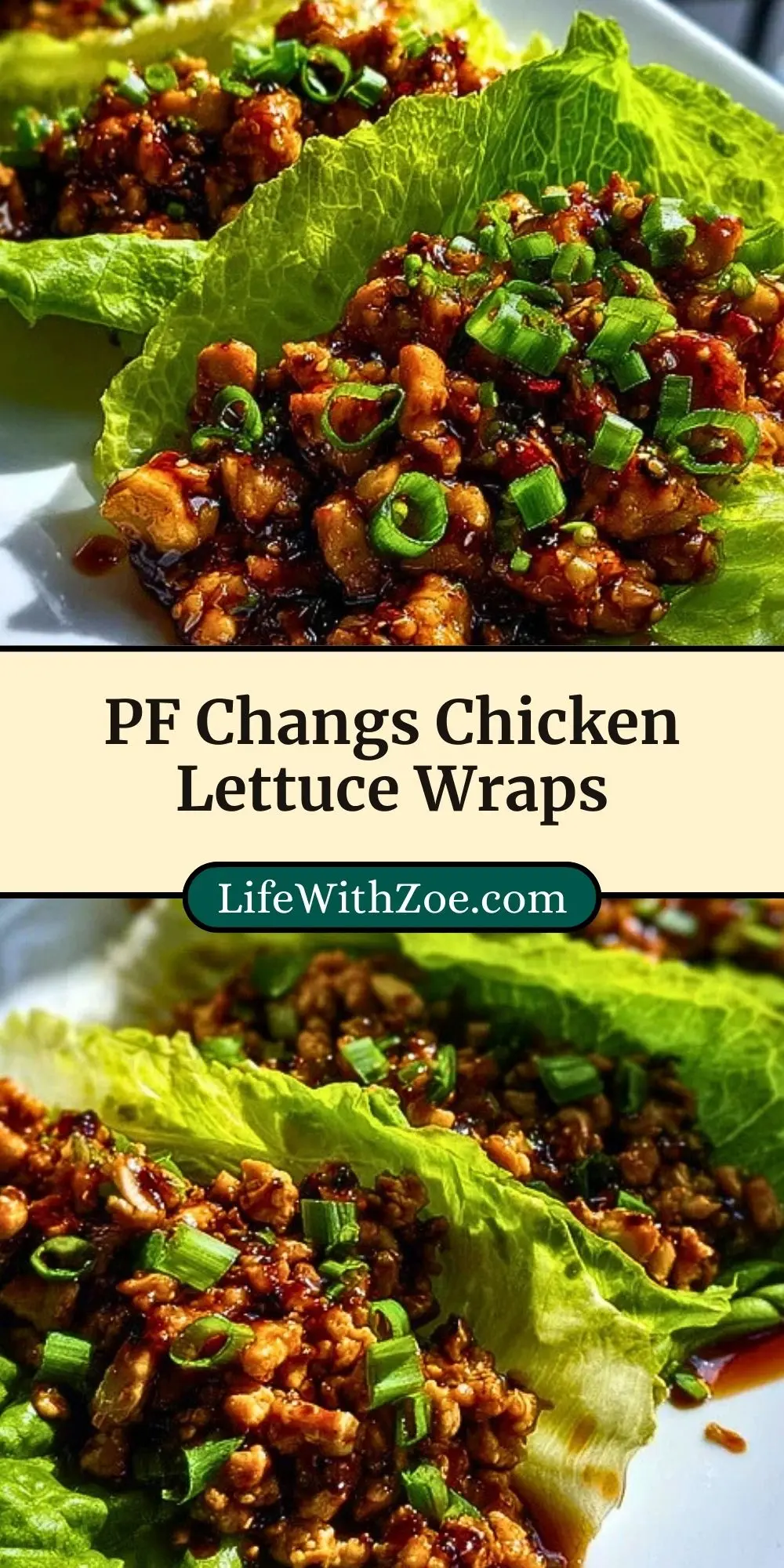 PF Changs Chicken Lettuce Wraps (3)