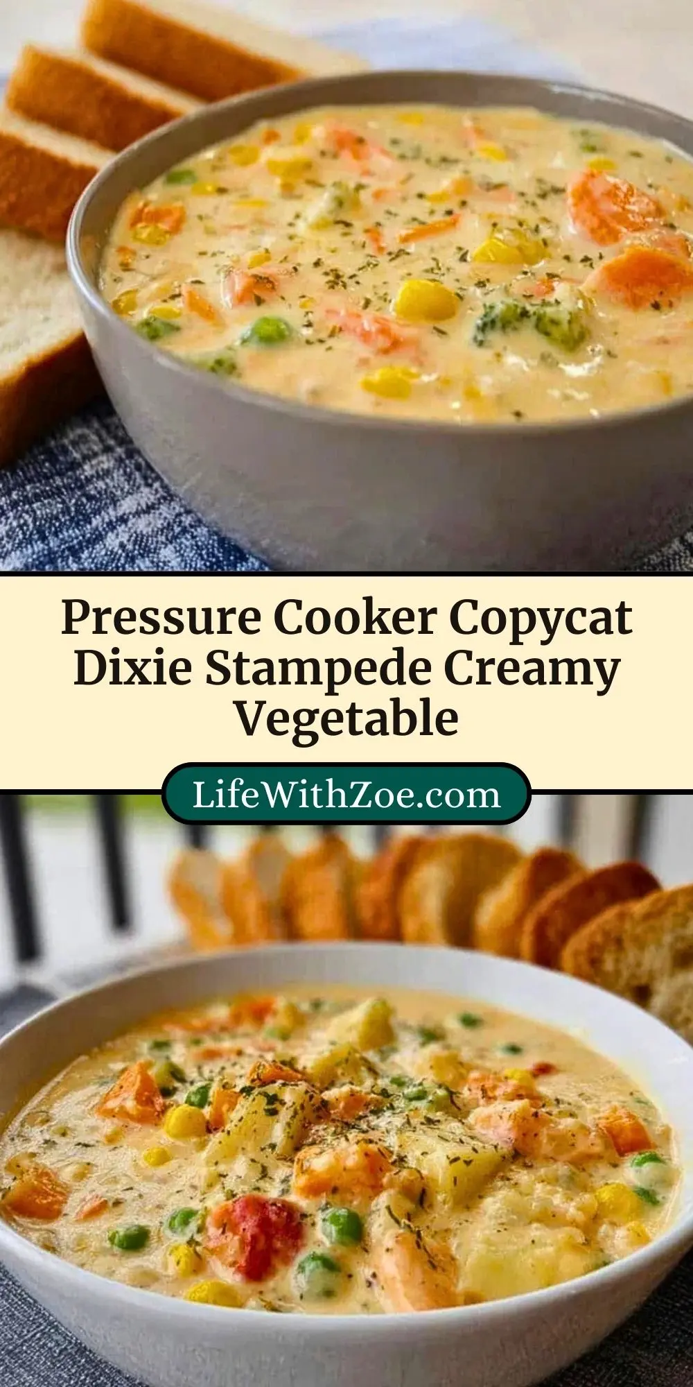 Pressure Cooker Copycat Dixie Stampede Creamy Vegetable (3)
