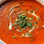 Roasted Red Pepper Soup 1