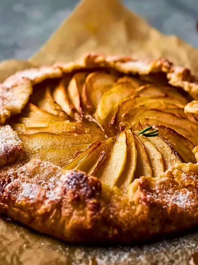 Rustic Honeycrisp Apple Galette 2