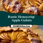 Rustic Honeycrisp Apple Galette Pin 1