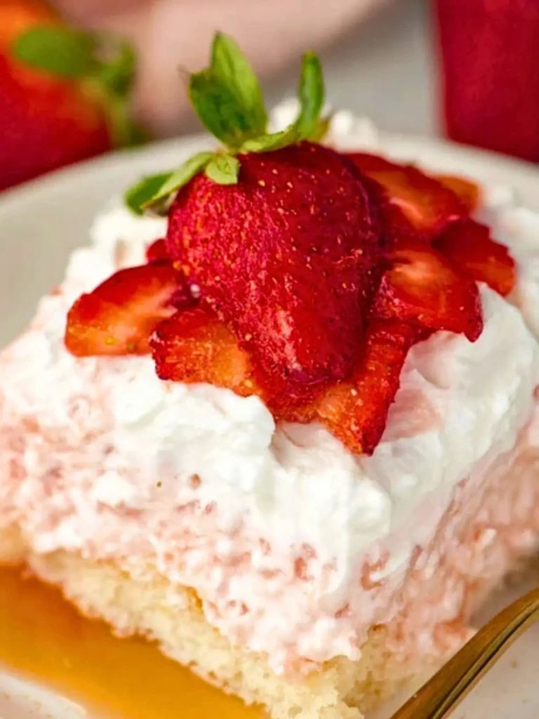 Strawberry Tres Leches Cake 2