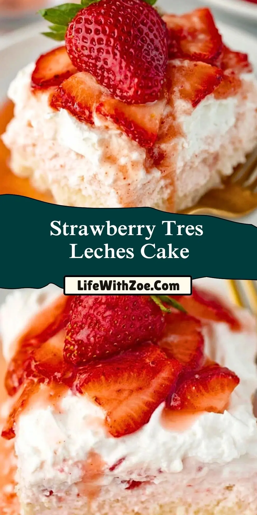 Strawberry Tres Leches Cake Pin 1