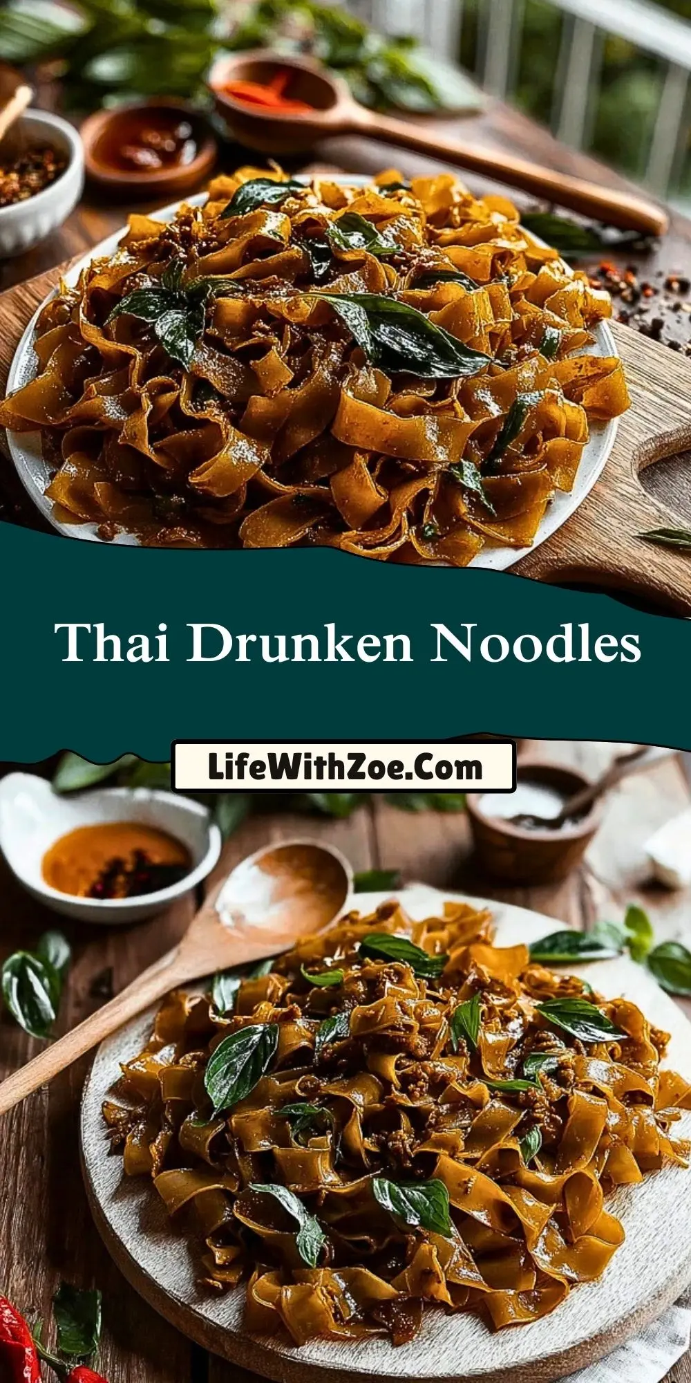 Thai Drunken Noodles (2)