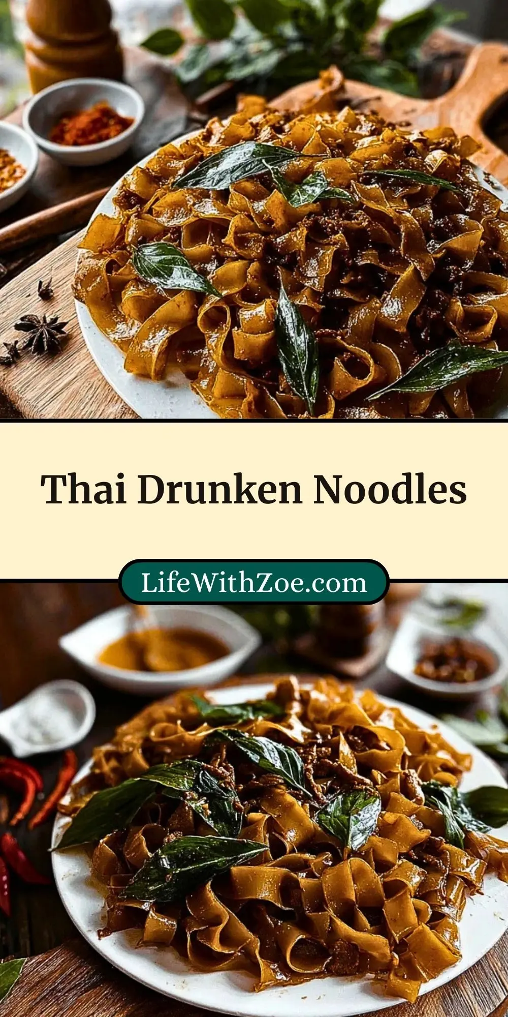Thai Drunken Noodles (3)