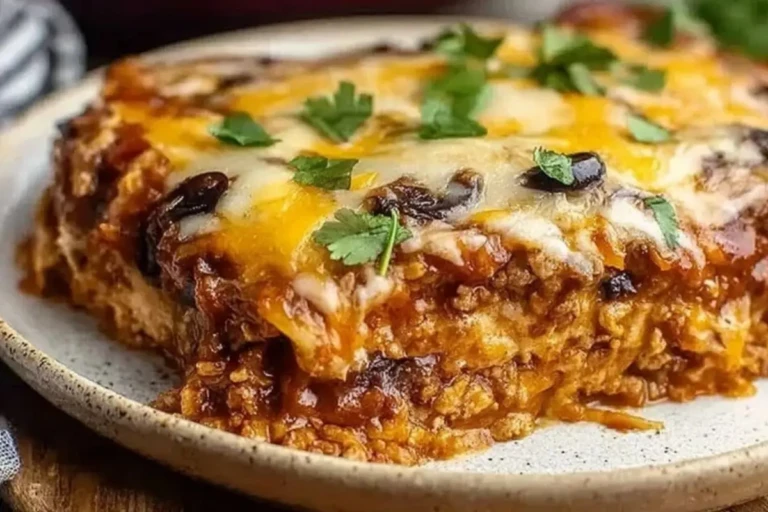 Beef Enchilada Casserole