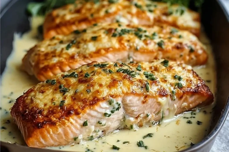Boursin Baked Salmon