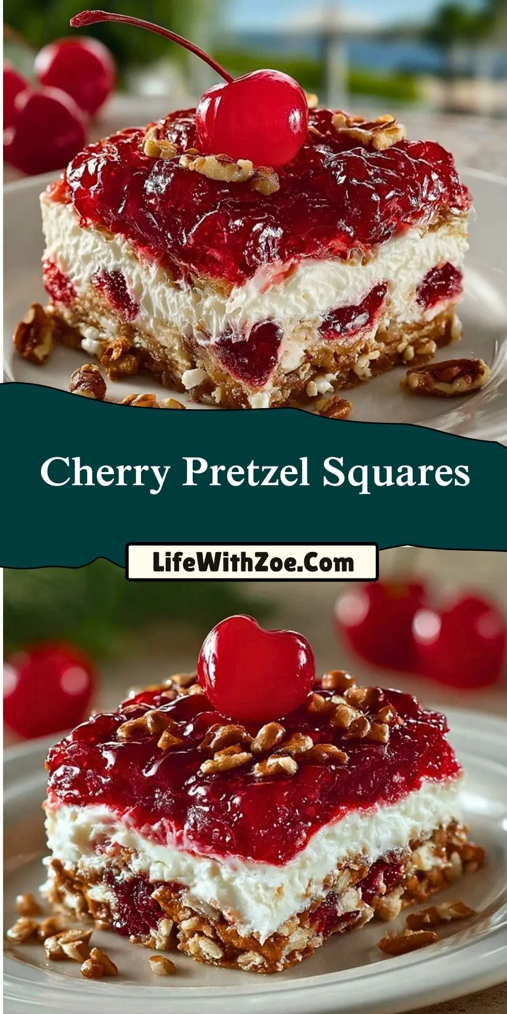 Cherry Pretzel Squares (2)
