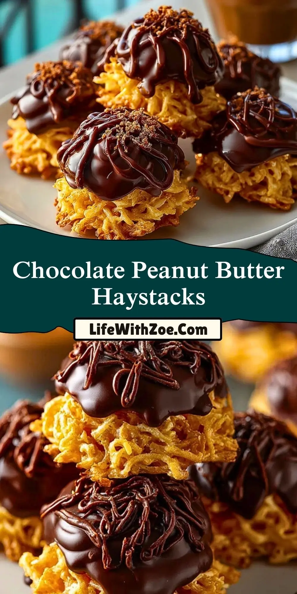 Chocolate Peanut Butter Haystacks (2)