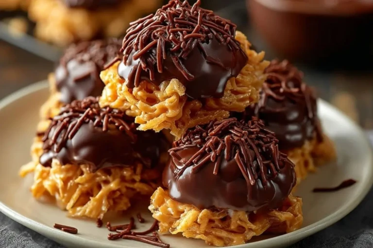 Chocolate Peanut Butter Haystacks
