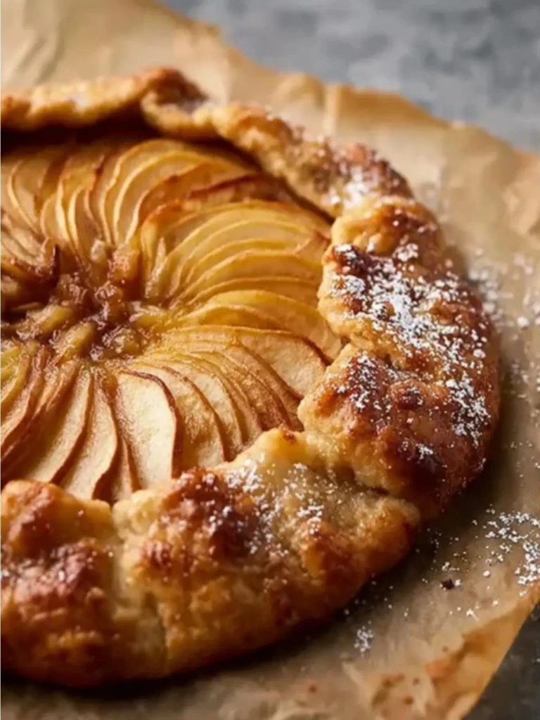 Cinnamon Honeycrisp Apple Galette (1)