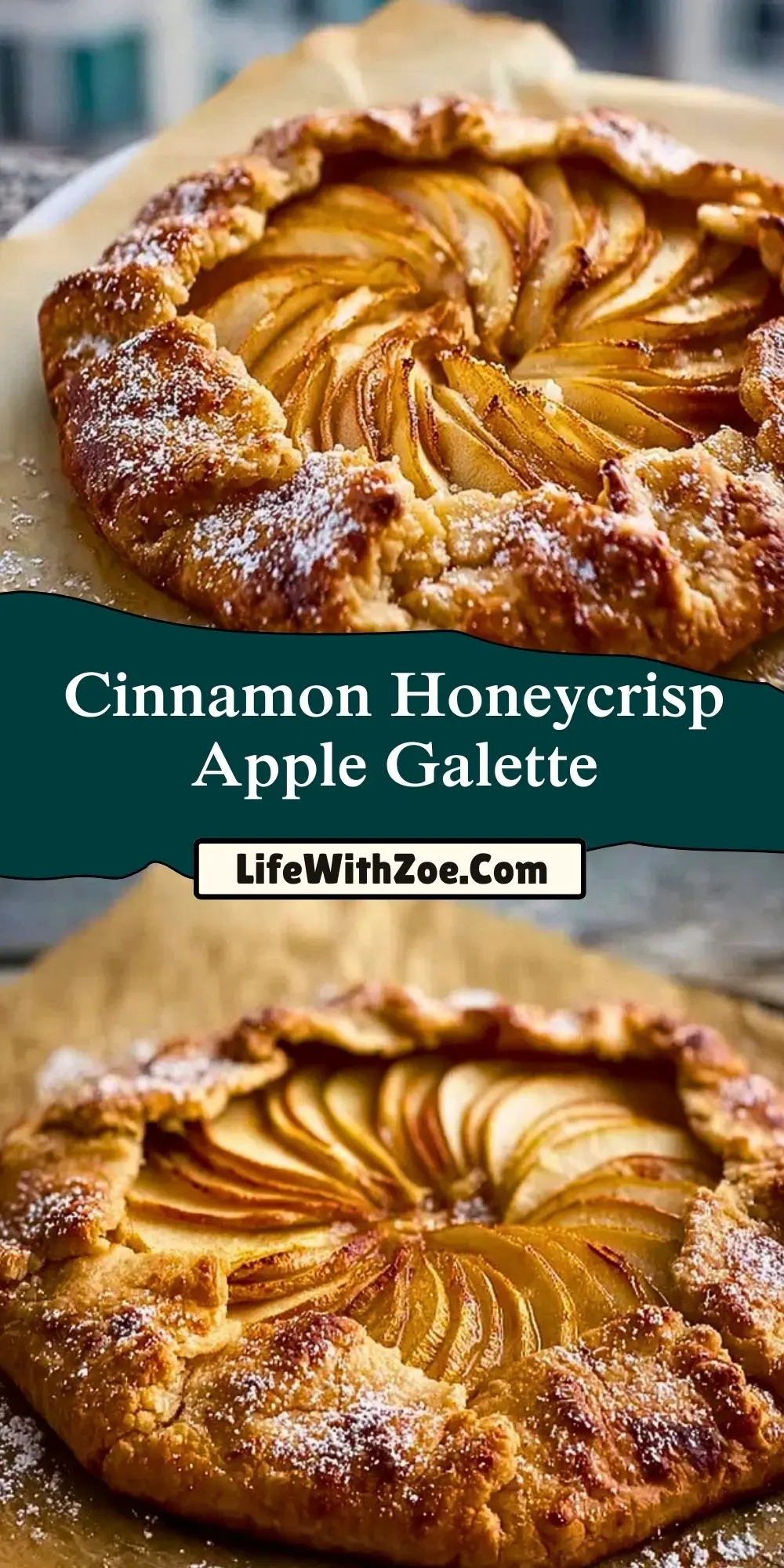 Cinnamon Honeycrisp Apple Galette (2)